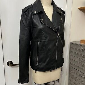 Sam Edelman Black Leather Jacket